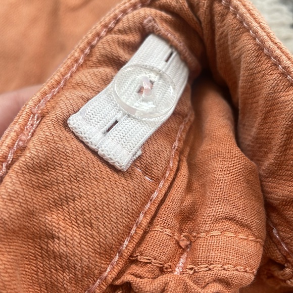 Orange ZARA Cargo Jeans - Picture 4 of 6